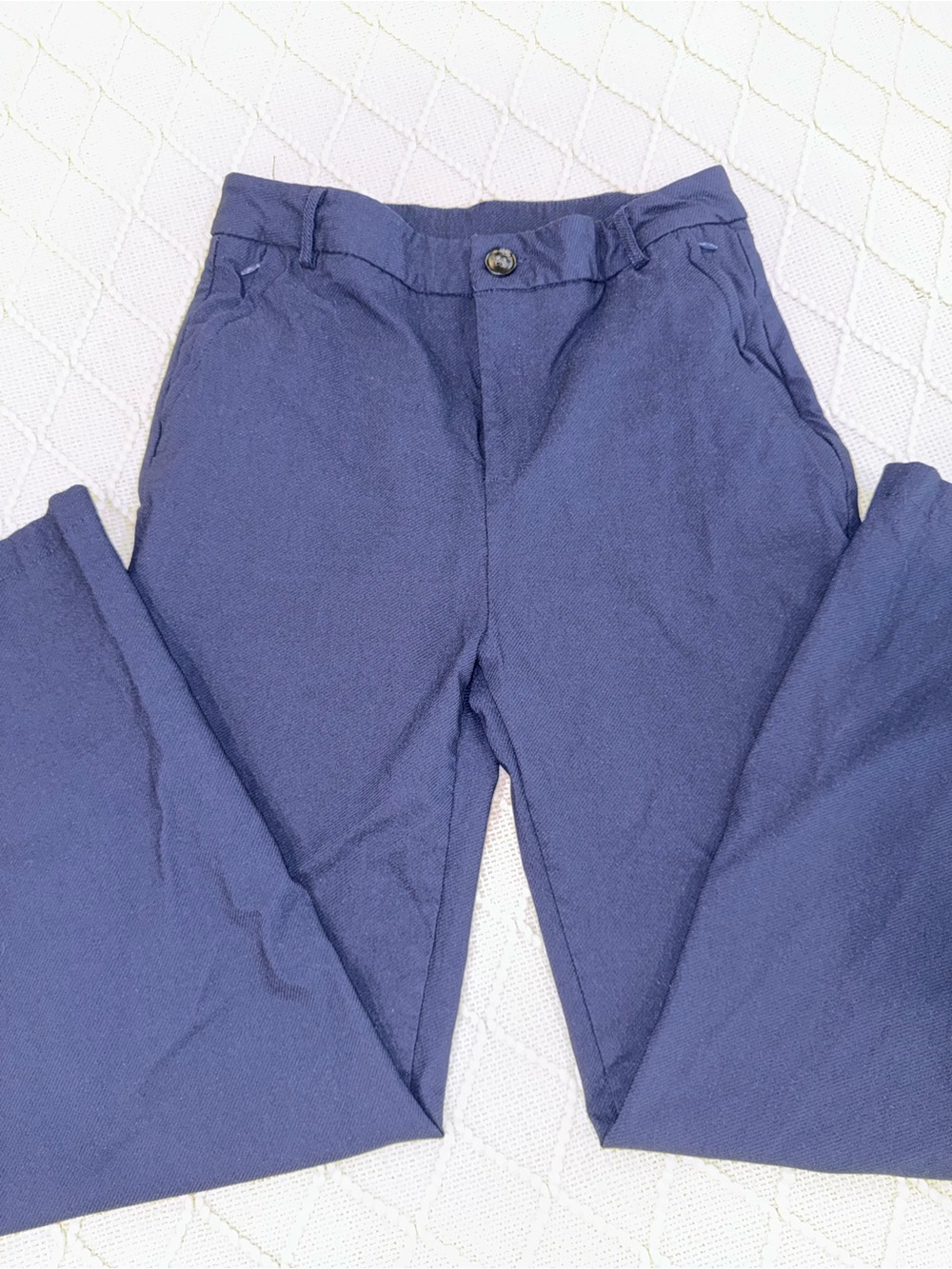Women’s Classic Navy Business Slacks Pants Size M